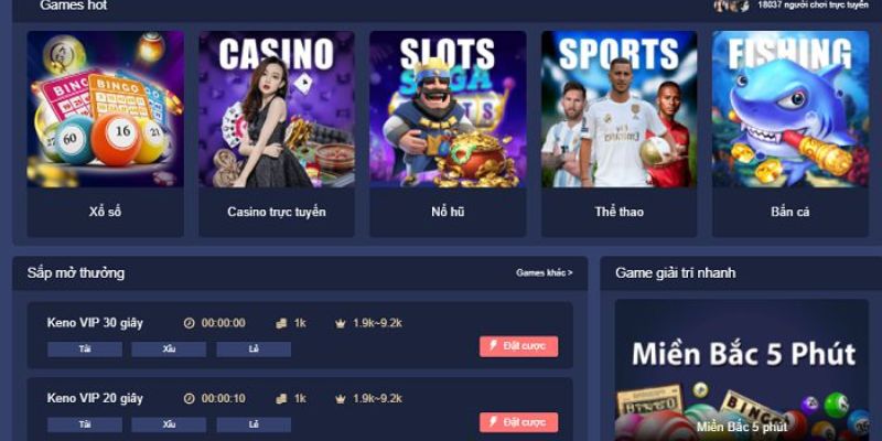 Nhà cái cung cấp một loạt các sản phẩm cá cược đa dạng và phong phú