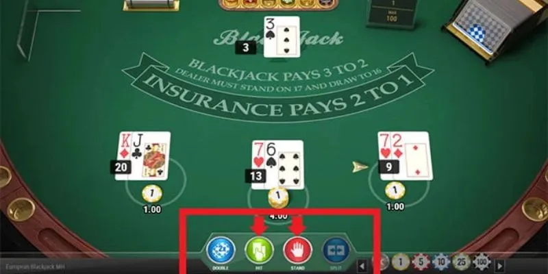 Bí quyết chơi blackjack để làm chủ ván bài 